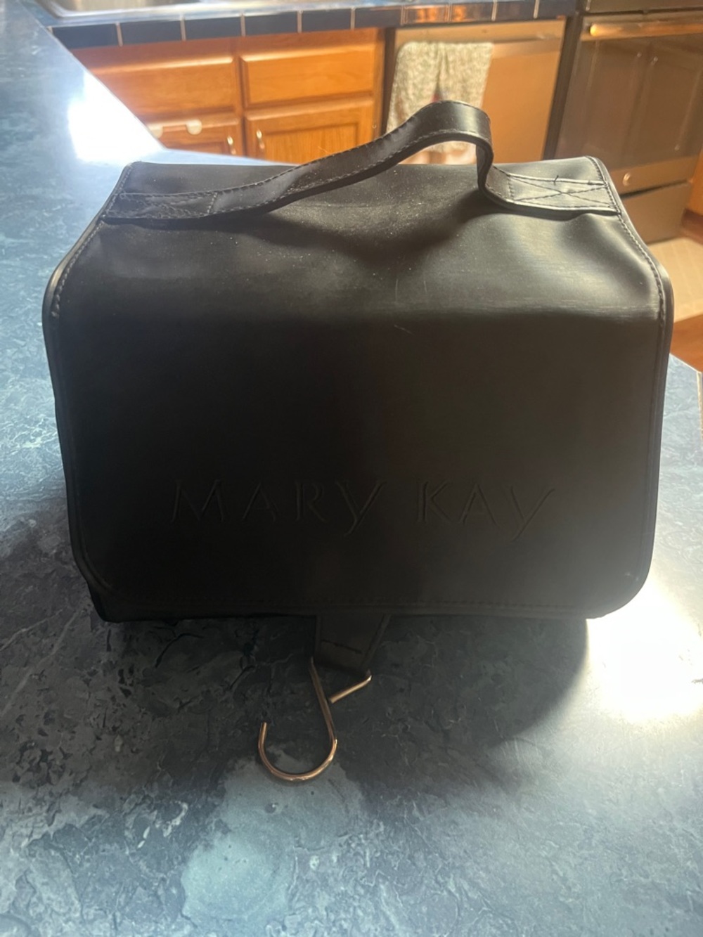 Mary Kay Black Hanging Toiletry Case with Hook